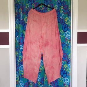 Oh My Gauze pink cotton candy pants OMG size 2